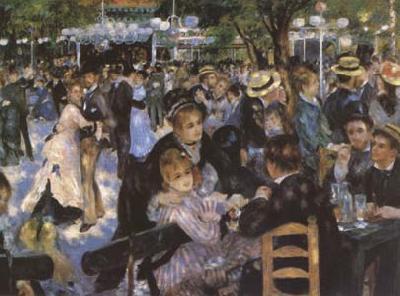 Pierre-Auguste Renoir bal au Moulin de la Galette (mk09) Germany oil painting art